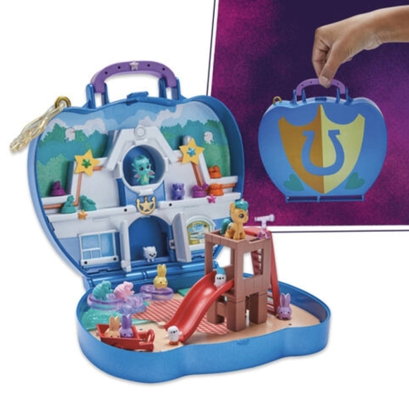 My Little Pony CRITTER CORNER Playset Mini World Magic 40 Pieces Figures HITCH - Picture 4 of 10